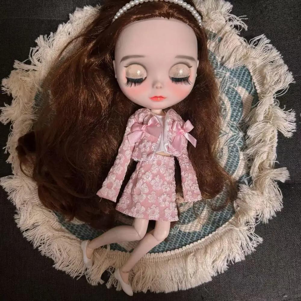 Mode 1/6 Blythe Puppen Outfit Niedlich Ersatzkleidung Blythe Puppen Kleidung Set Zubehör