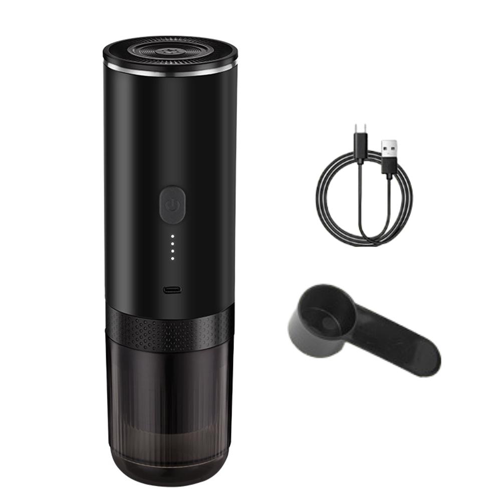 

Портативная капсульная кофемашина 2 в 1 Беспроводная Автоматический нагрев Кофе Съемная Промывка Эспрессо Для улицы Путешествий Офиса чёрный