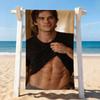 Vampire Diaries Mit D-Damon S-Salvatore Handtuch Trocknen Badetuch Anwendbar Für Leichtes Schwimmen Camping Yoga Strand Aus