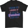 Grandma Spoilt Grandkids Funny Mens T-Shirt 100% Cotton