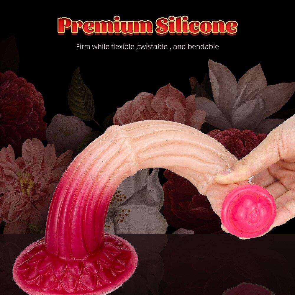Plus Size Dildo Alien Anal Plug Female Vibrator   Ex Toys Fisting Realistic Penis Strap On Dick Dragon Dildo BDSM Femdom