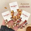 Autumn & Winter Candy Color Plush Hair Tie Set - High Elastic, Durable, Hair-Friendly, Korean Style.