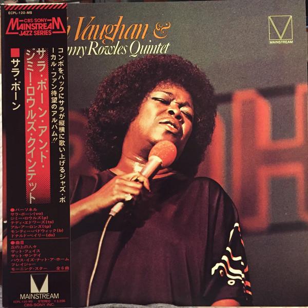 

LP Record SARAH VAUGHAN Sarah Vaughan The Jimmy Rowles Qu ECPL120MS MAINSTREAM 1974 Japan Jazz Used