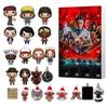 Stranger Things Advent Calendar 24 Day Christmas Countdown Box Multi-Functional Holiday Decorations for Kids Rooms Cars And Parties Festive Gift