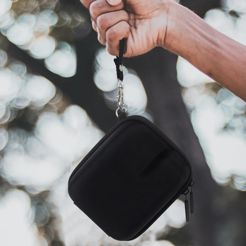 HIYQIN Polaroid Go Case, Polaroid Go Dedicated Storage Bag, Hard EVA Case with Wrist Strap, Large Capacity, Shockproof, Scratch-Resistant
