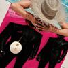 Asciugamani da Spiaggia in Microfibra Grandi Daft Punk Asciugamano Asciugatura Rapida Asciugamani da Spiaggia Sabbiosa Asciugamano per Piscina per Viaggio Nuoto Piscina Yoga