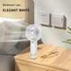 Handheld Misting Fan Portable Rechargeable Spray Fan with Long Battery Life Travel Cooling Fan with Multi-Level Wind and Spray Modes for Travel Home