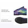 Messi 4 Fabric Round Toe Lace-Up Non-Slip Durable Low-Top Kids Soccer Shoes Kids Soccer Shoes Red Blue FY6911