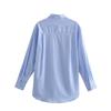 European and American Style, New Women's Clothing, Foreign Style, Fashionable and Versatile 2-color Striped Shirt and 2-color Shorts