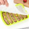 6 Grids Sausage Maker Mould Silicone DIY Ham Hot Dog Making Moulds With Lid Kitchen Household Sausages Cake Baking Tools Molds