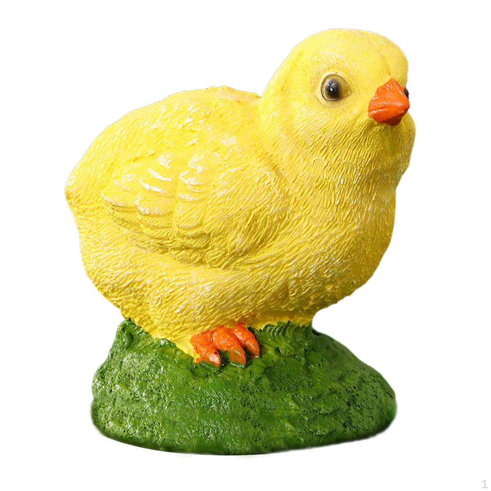 

Garden Ornament Sculpture Miniature Animal Decoration Resin Statue for Lawn Yard Home Balcony Style A