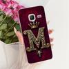 Clear For Samsung J1 mini Case Cover Luxury Crown A-Z Letter 2D Painted Soft Casing For Samsung Galaxy J1 mini SM-J105B SM-J105H