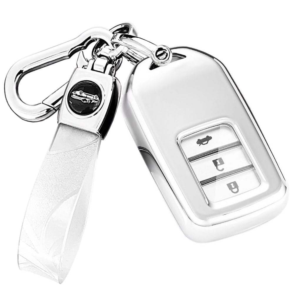 

[kmwy] Honda Freed Smart Key Case New N-BOX Fit 4 Civic Vezel Bike Key