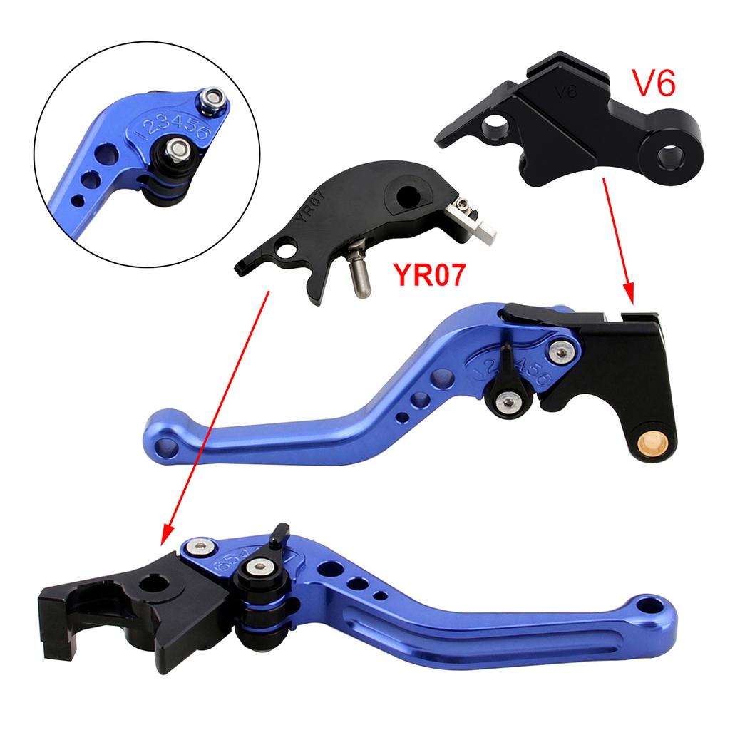 NEW Short Clutch Brake Lever fit for YAMAHA XSR900 XSR900GP MT-09 MT-09SP 24-25