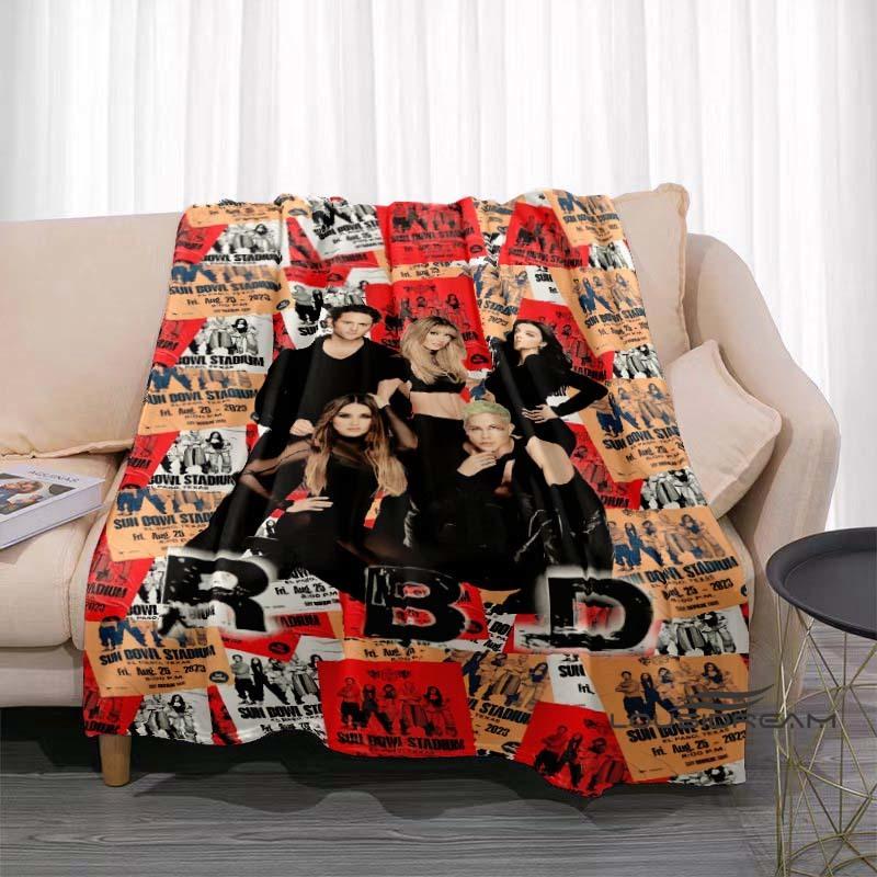 Customizable Mexican Pop Band RBD Printed Blanket Picnic Blanket Warm Soft and Comfortable Blanket Home Travel Birthday Gift