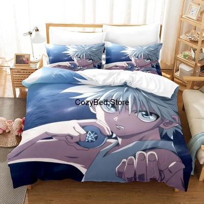 Nieuwe Hunter X Hunter Beddengoed Set Eenpersoons Twin Vol Queen King Size Bedlinnenset Aldult Kinderen Home Decor Dekbedovertrek Cadeau Deken