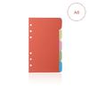 10Pcs A 5 A 6 B5 Binders Index Dividers Binders Dividers Binders Index Dividers for Travel Diary Journal