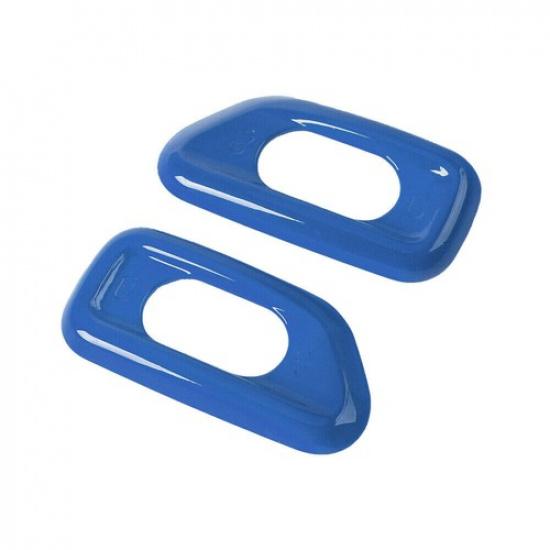 Interior Door Handle Lock Switch Trim For Jeep Wrangler JK JKU 11-17 Bright Blue