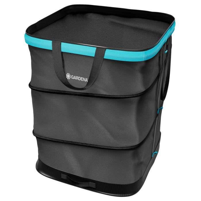 Sáček na bioodpad - PopUp - 130 l - Opakovaně použitelný - Zelený - 8 kusů na stojan