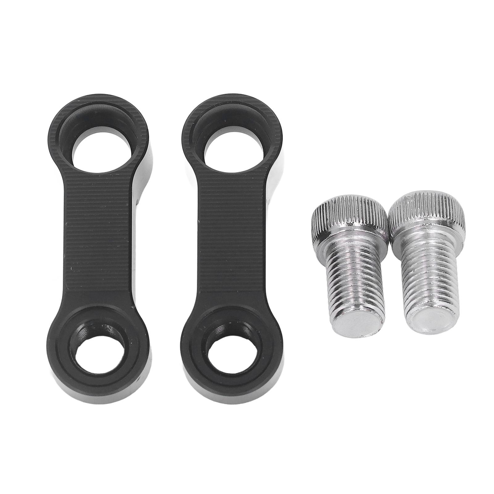 

Проставки для зеркал 10 мм Удлинители Алюминиевый сплав Проставки Комплект адаптеров-удлинителей для F900XR F900R S1000XR S1000R Черный чёрный