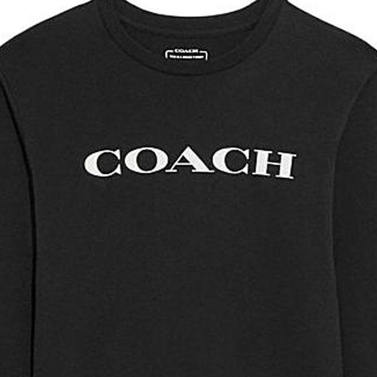 COACH T Shirts Men's Crew Neck Moderate Straight Fit CB672-BLK