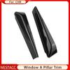 2Pcs Car Interior Door Window A Pillar Trim Sticker Decoration Cover for Toyota C-HR CHR 2016 2017 2018  