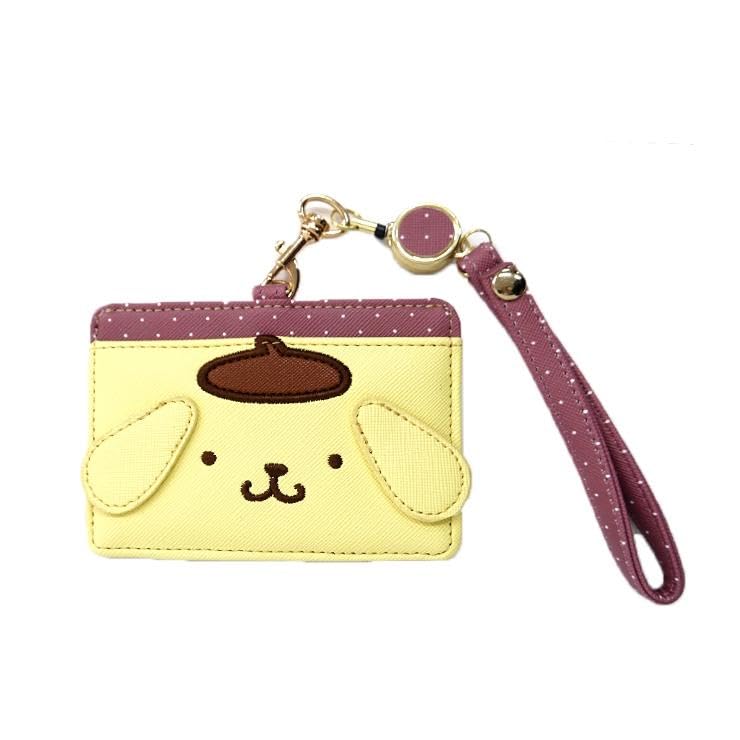 

Sanrio Pompompurin Чехол для пропуска с катушкой (Пропускной футляр, кольцо)