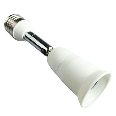 Adjustable E27 Extender Lamp Adapter Bulb Holder Splitter Light Socket