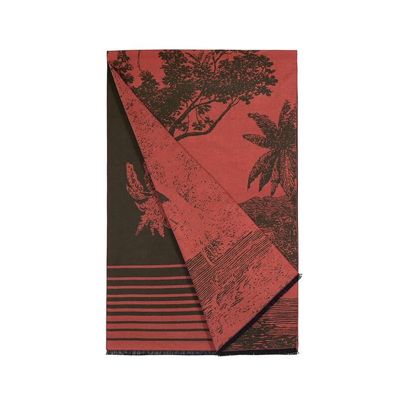 WENSLI Unisex Silk Velvet Scarf and Shawl