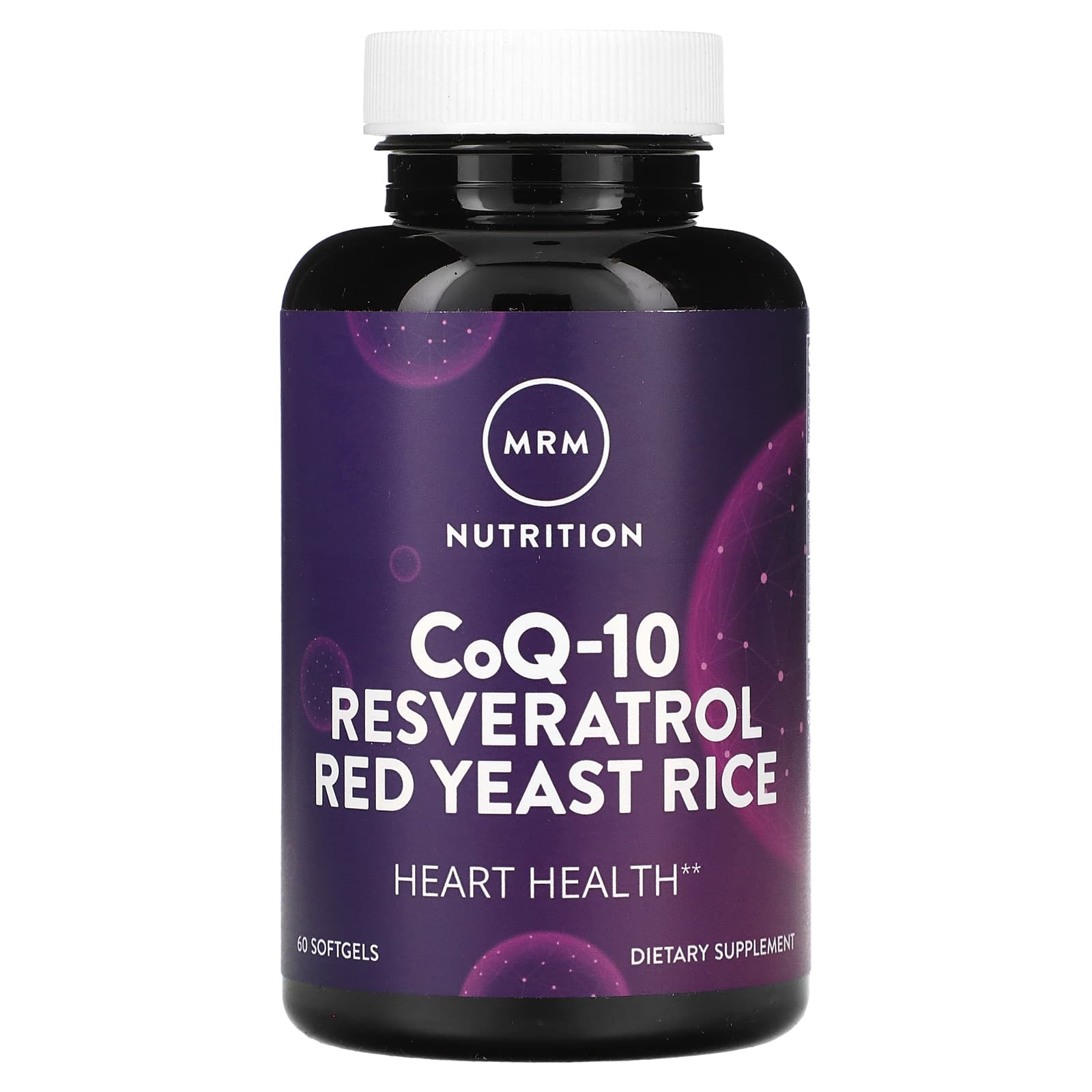 

Coq-10 Resveratrol Red Yeast, 60 Softgels