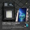 Ultra Portable COB Work Light Magnetic Attachment Dual Head Flexible Lamp USB-C Charging 8 Modes Waterproof Outdoor