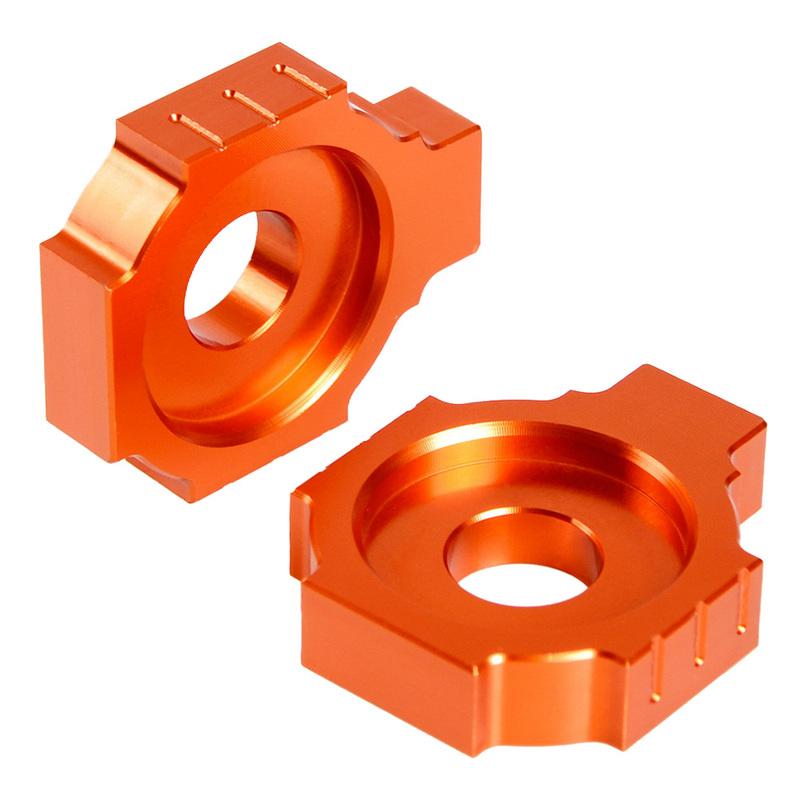 For KTM Duke RC 125 200 390 Axle Blocks Chain Adjuster 125 Duke 200 Duke 390 Duke 2011-2024 RC125 RC 200 RC390 2014-2024 2023