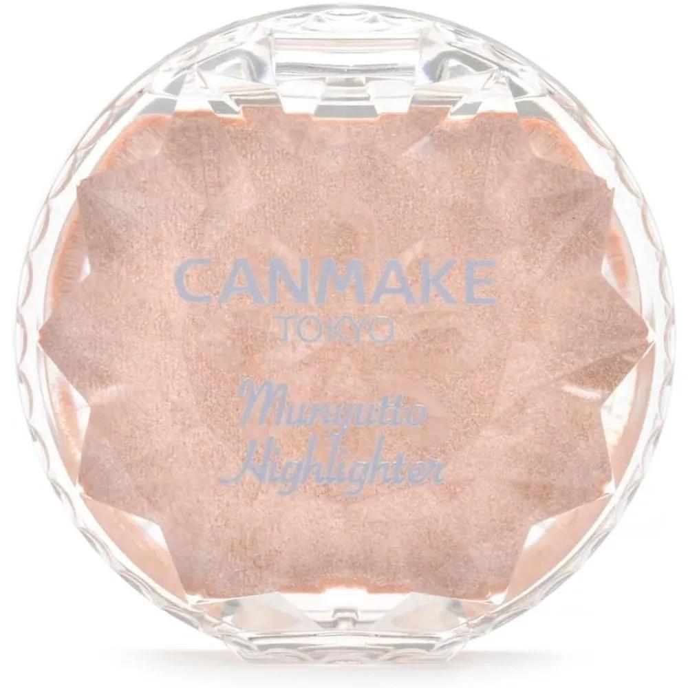 CANMAKE Munyutto Highlighter 03 Warm Rutil Highlighter Beige Vitality Radiance (3 pieces) 2