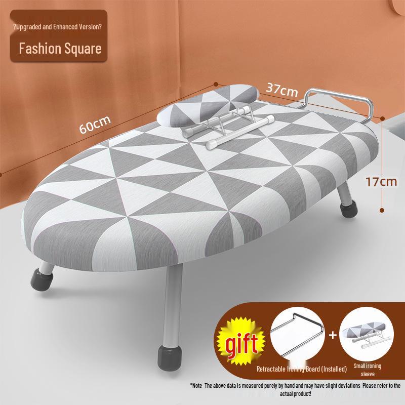 Foldable Ironing Board Mat - Anti-Scald, Compact Desktop Rack