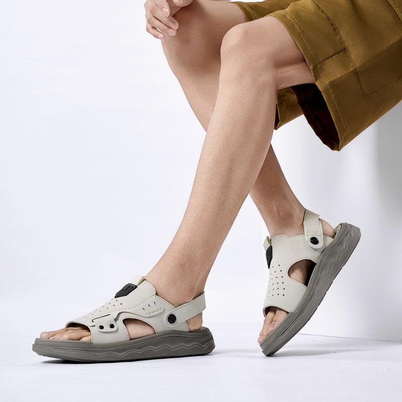Fashion New Summer Men's Shoes Leisure Classic Business Style Daily Work and Office Outdoor Comfortable Quality Sandals Breathable