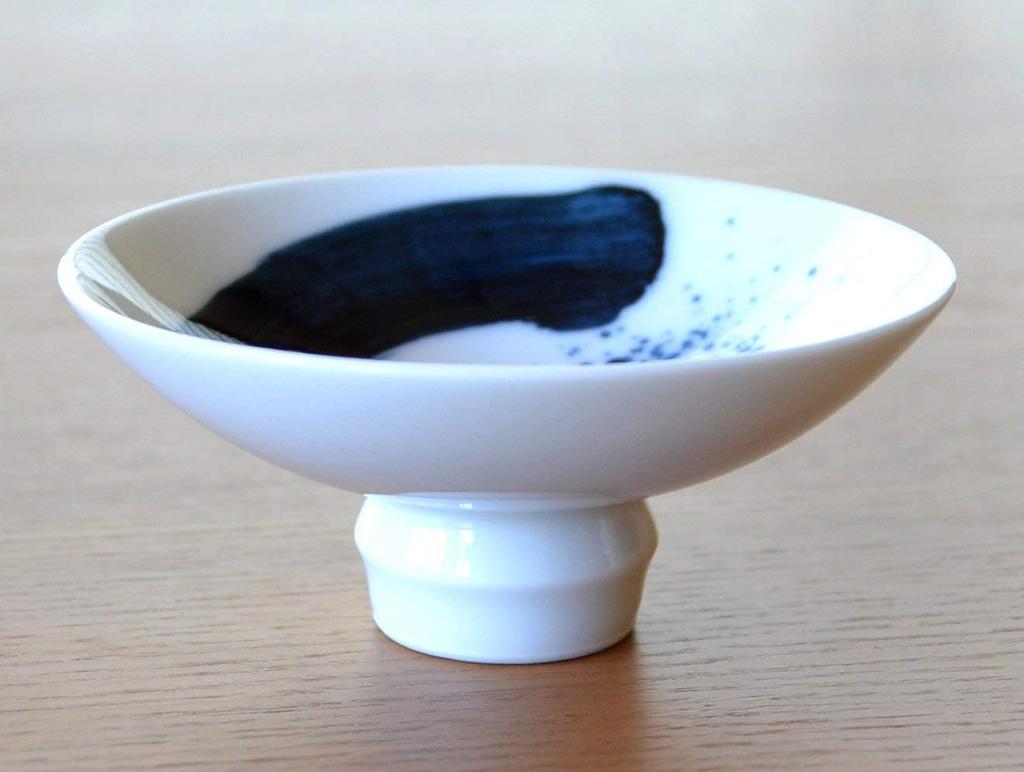 Liquor Tokkuri Ochoko Arita 1 sake 2 flat cups made in Japan set, set, ware, bottle, set, Ryumon, ceramic,