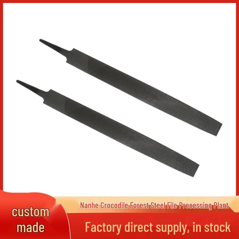 High Hardness Half-Round Metal File - Flat, Plate, Triangle Woodworking Sanding Tool 6-inch Coarse Half-round
