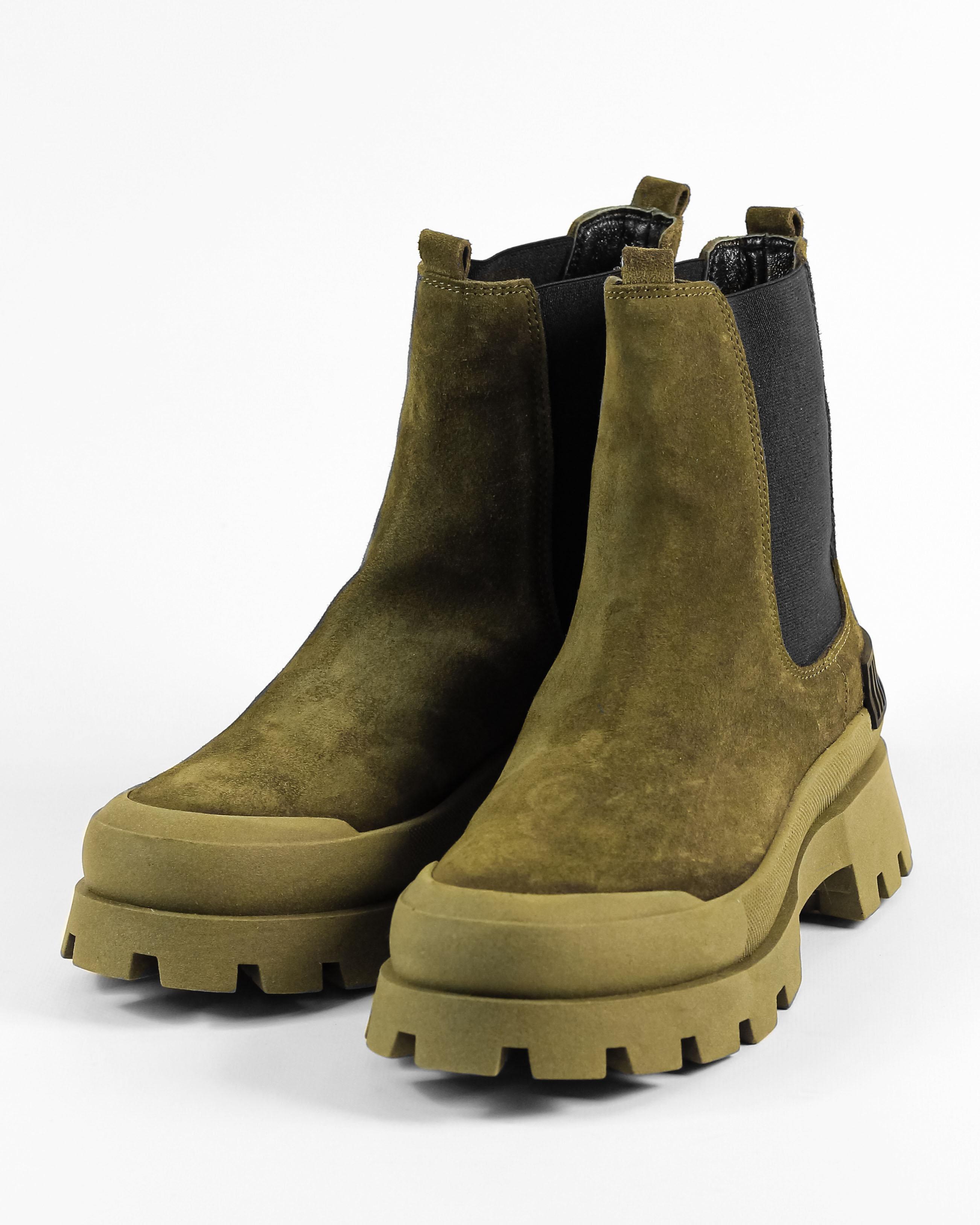 

Черевики Челсі Evromoda 6824365 36 Хакі замша 40 армія зелений колір