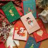 Adorable 3D Cartoon Christmas Honeycomb Greeting Card - Festive Scene Decoration & Gift Message Card