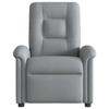 VidaXL Reclining Massage Chair Light Grey Fabric, Massage Chair, Armchair, Sofa Armchair, Office Chair 4015626