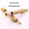 Brass Bamboo Joint Metal Whistle - Survival Tool & Children's Toy Gift