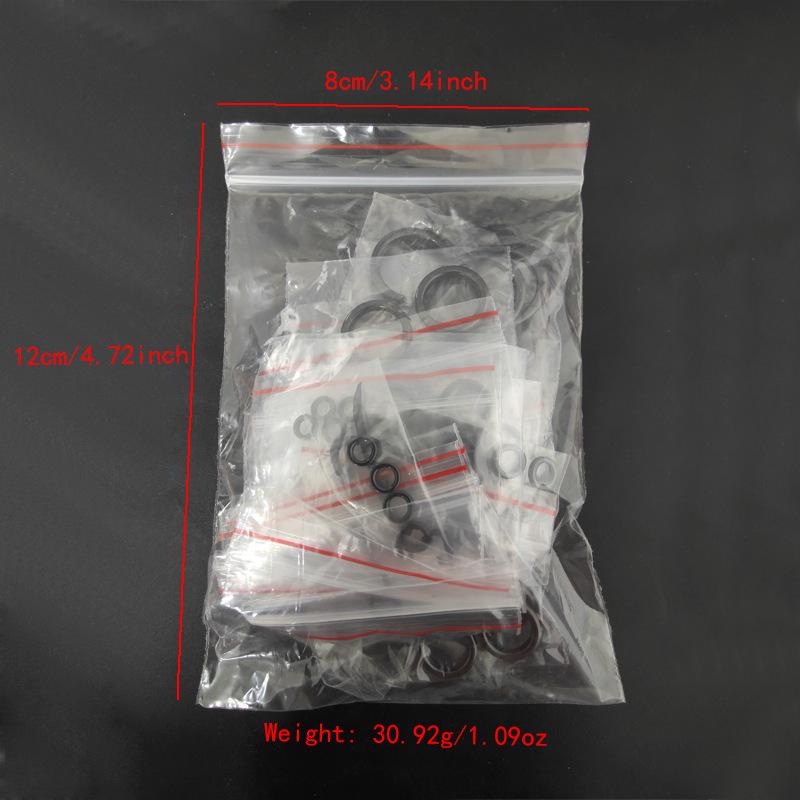 LTS 48pcs Ceramic Ring Rod Tip Guide Set (Sizes #4-30) for Repair and DIY Modifications.