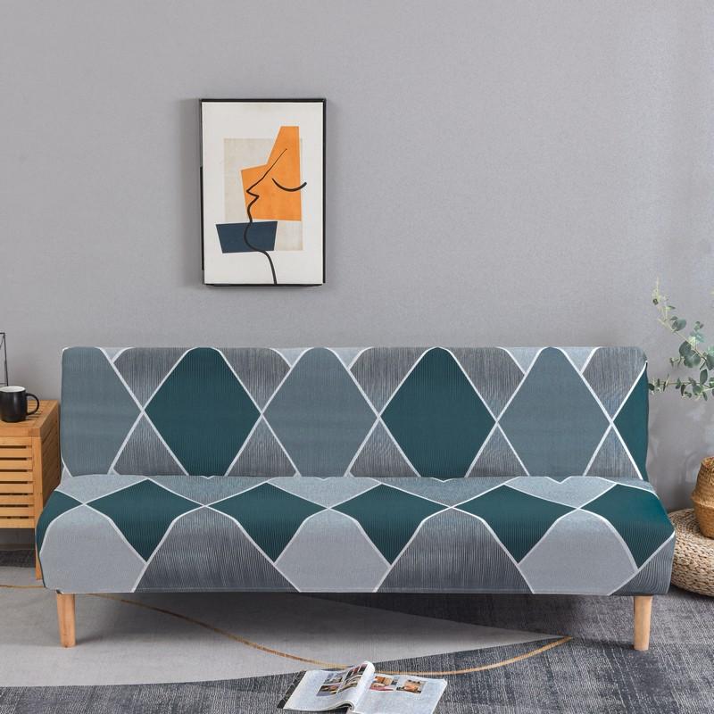 

Чехлы для диванов с тропическими растениями, чехлы для диванов с банановыми листьями, чехлы для диванов без подлокотников для гостиной, складные чехлы для сидений Stretvh S(120-150cm)