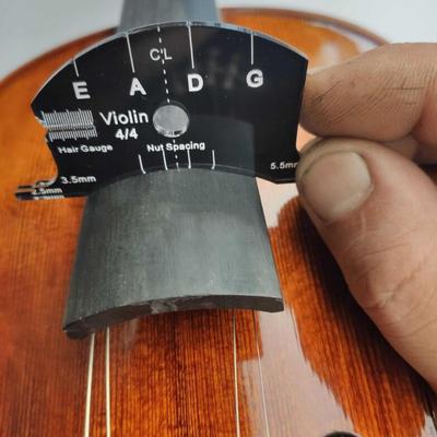2pcs Violin Bridge Template Repair Reference Tool -2