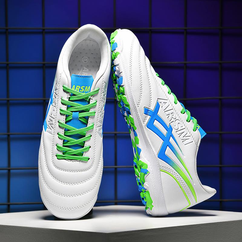 

Новые футбольные бутсы для мальчиков и девочек, сломанные ногти, подростки, студенты, взрослые, низкие тренировочные бутсы, один ботинок 45