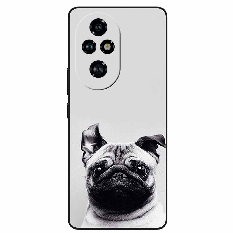 For Honor 200 5G Case Lovely Cute Cartoon Silicone TPU Soft Phone Cover for Honor 200 Honor200 Protect Back Shells FUnda Coque