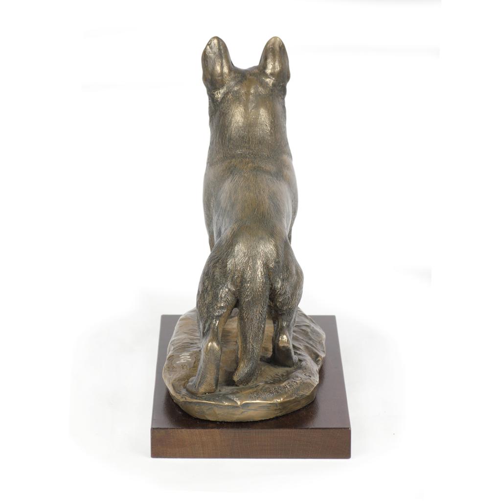 Cane da pastore tedesco, cane lupo alsaziano - statua di cane, figurina per ufficio, trofeo per esposizione canina del marchio Art-Dog