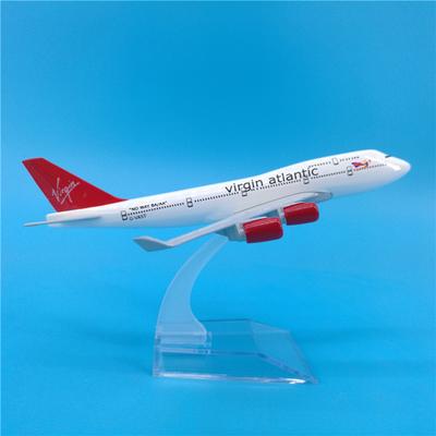Funny A330 Airliner Diecast 16cm Plane Model with Base Education Kids Toys