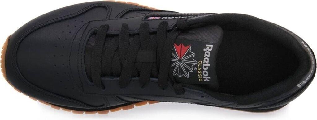 Кроссовки Reebok Classic Leather Women core black/pure grey 5/reebok rubber gum-03