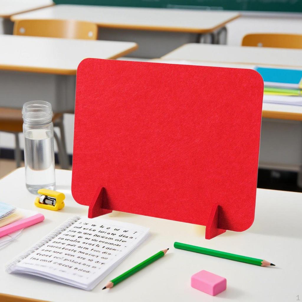 Acoustic Desk Divider Partition Desktop Board Privacy Panel for Office Table